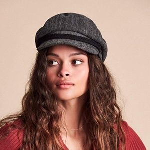 Brixton Fiddler Cap - Black Acid Wash